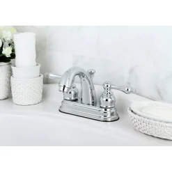 Restoration 4-Inch Centerset Bathroom Faucet 4