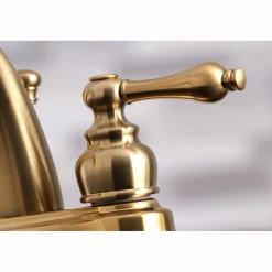 Restoration 4-Inch Centerset Bathroom Faucet 4