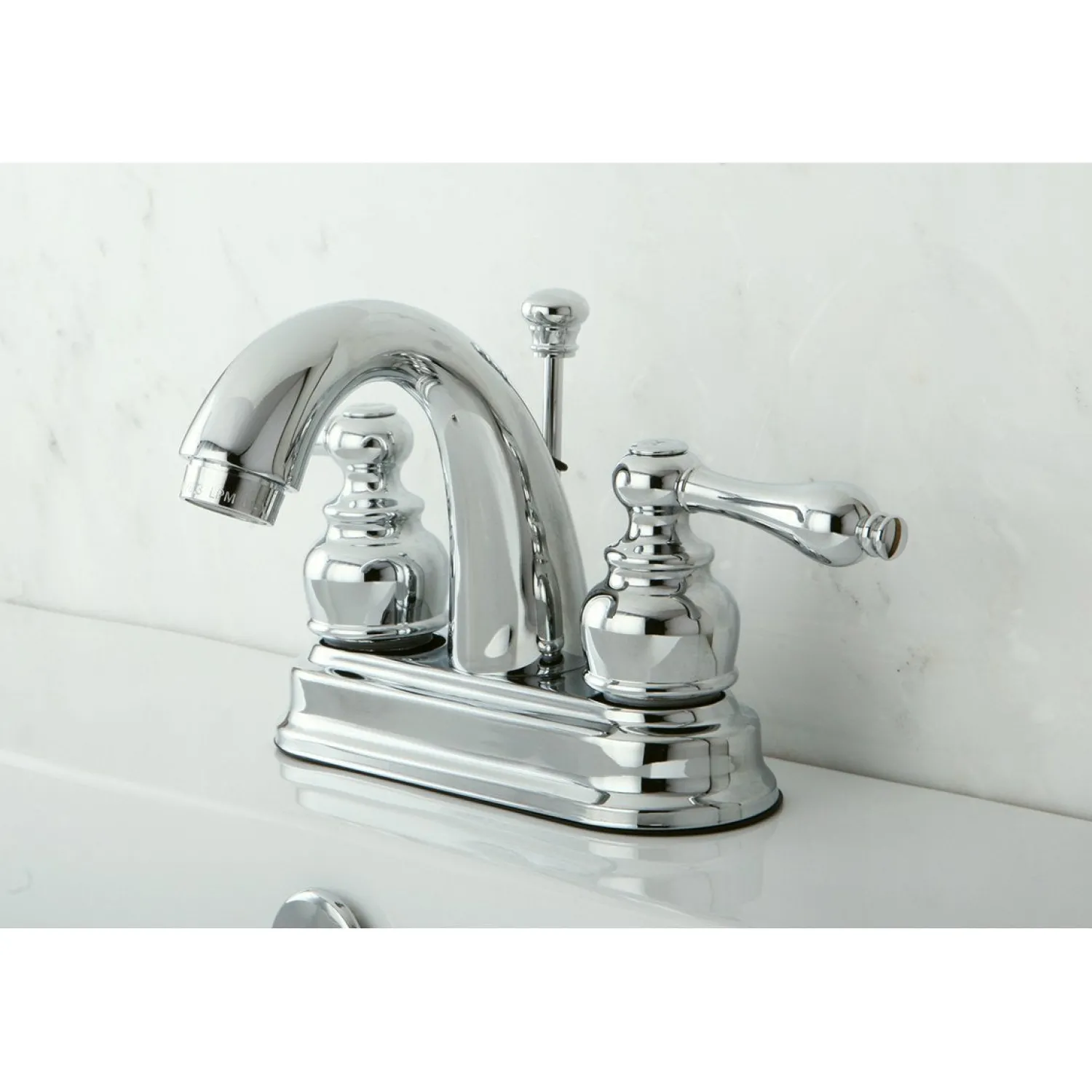 Restoration 4-Inch Centerset Bathroom Faucet 4" Center Set