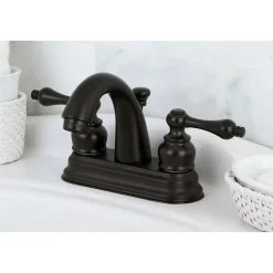 Restoration 4-Inch Centerset Bathroom Faucet 4