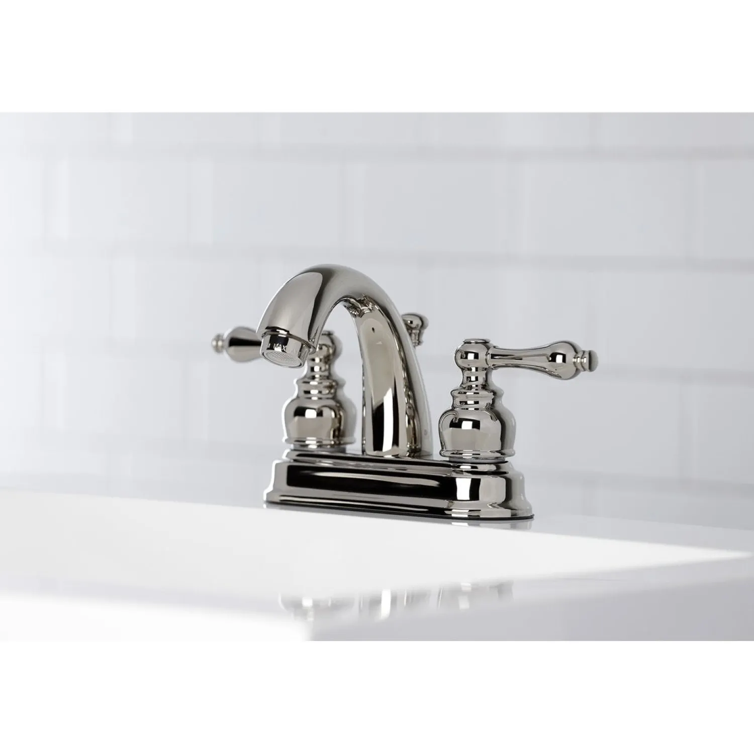 Restoration 4-Inch Centerset Bathroom Faucet 4" Center Set