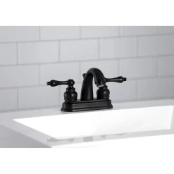Restoration 4-Inch Centerset Bathroom Faucet 4