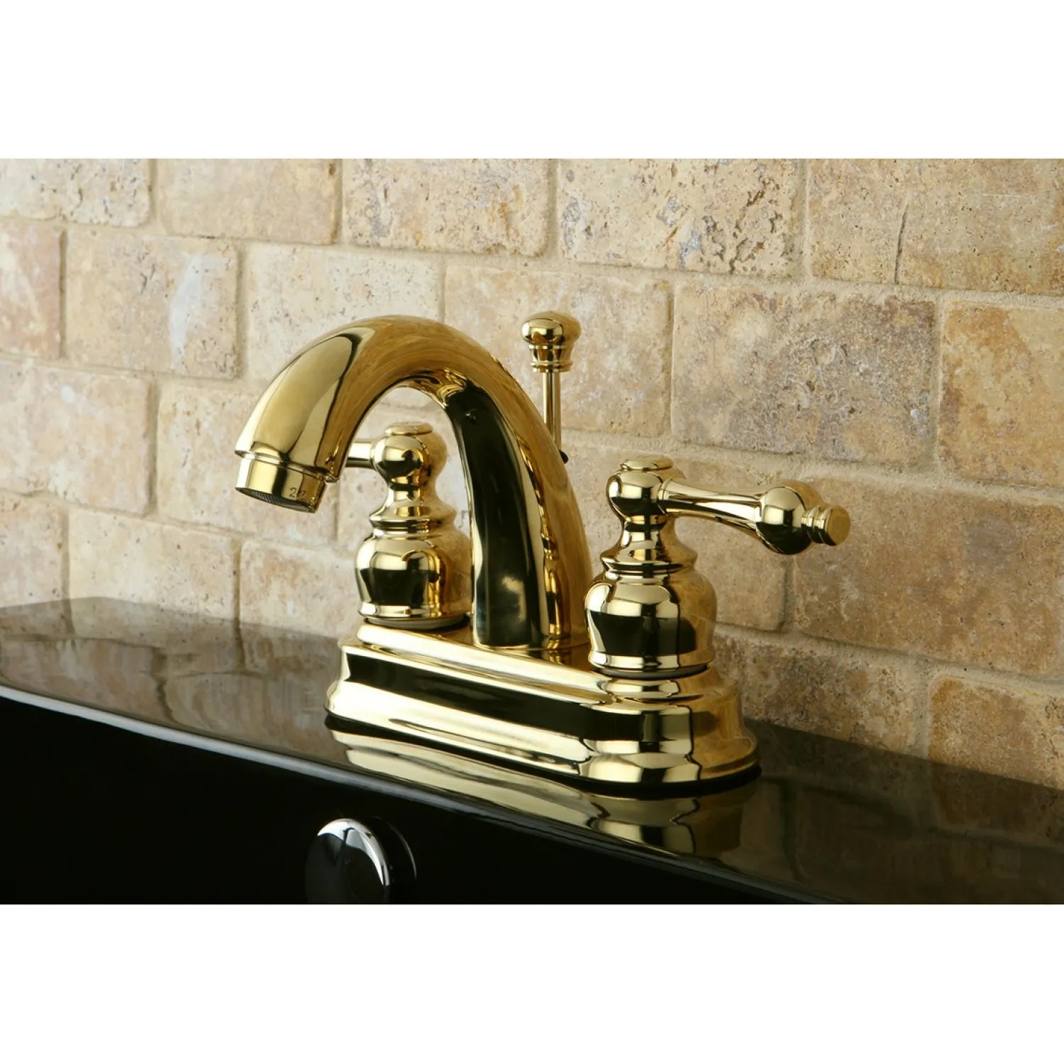 Restoration 4-Inch Centerset Bathroom Faucet 4" Center Set