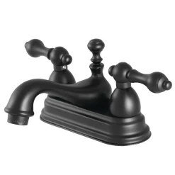 Sale Restoration 4-Inch Centerset Lever-Handle Bathroom Faucet 4" Center Set