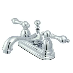 Sale Restoration 4-Inch Centerset Lever-Handle Bathroom Faucet 4