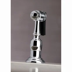 Online Restoration Kitchen Faucet with Side Sprayer Faucets With Side Spray|Bridge Faucets