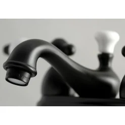 Discount Restoration Lever-Handle 4-Inch Centerset Bathroom Faucet 4