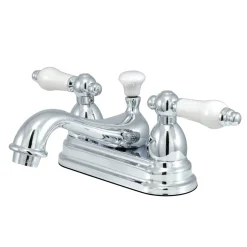 Discount Restoration Lever-Handle 4-Inch Centerset Bathroom Faucet 4
