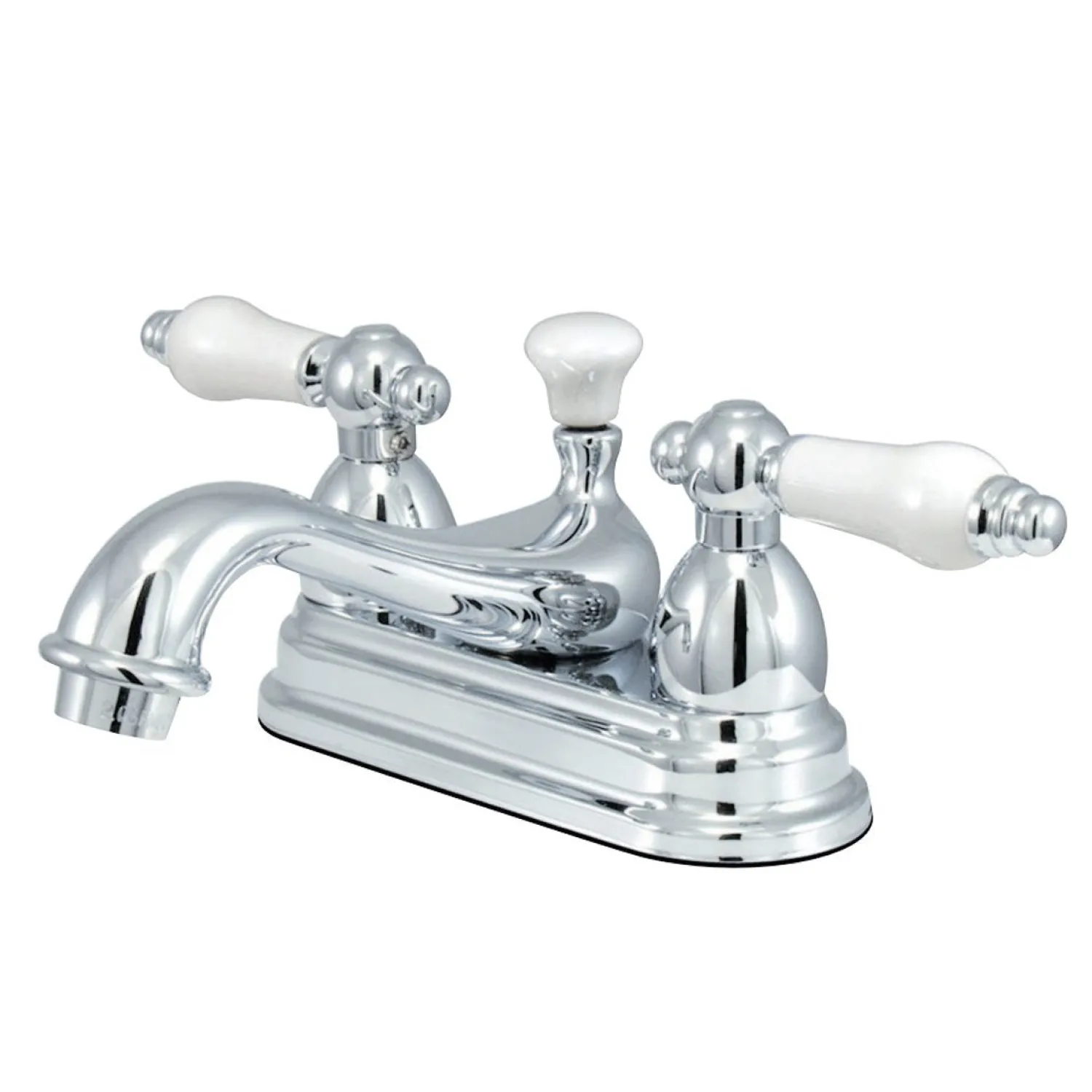 Discount Restoration Lever-Handle 4-Inch Centerset Bathroom Faucet 4" Center Set