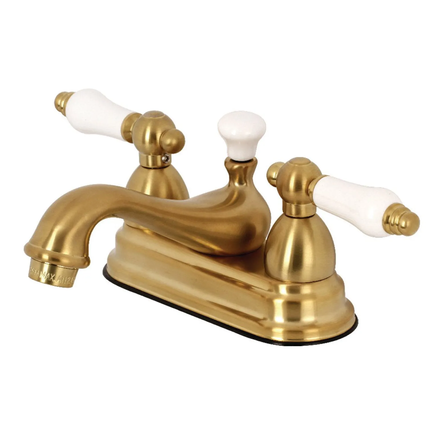 Discount Restoration Lever-Handle 4-Inch Centerset Bathroom Faucet 4" Center Set