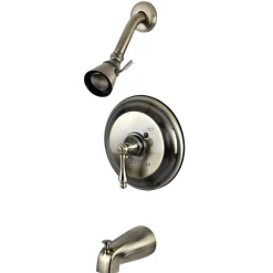 Outlet Restoration Lever Handle Tub and Shower Faucet Tub & Shower Sets