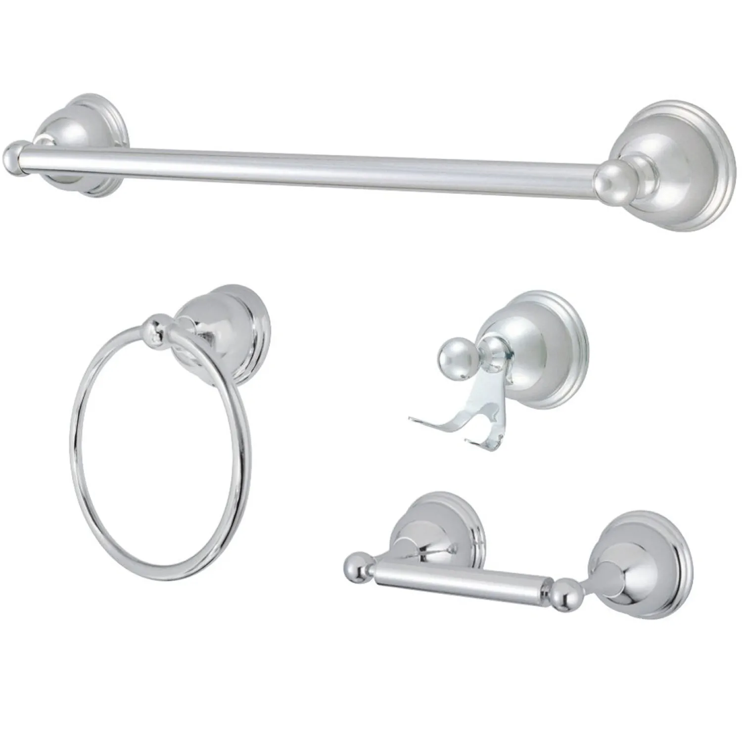 New Restoration 4-Piece 18" x 3.13" Bathroom Hardware Accessory Packages