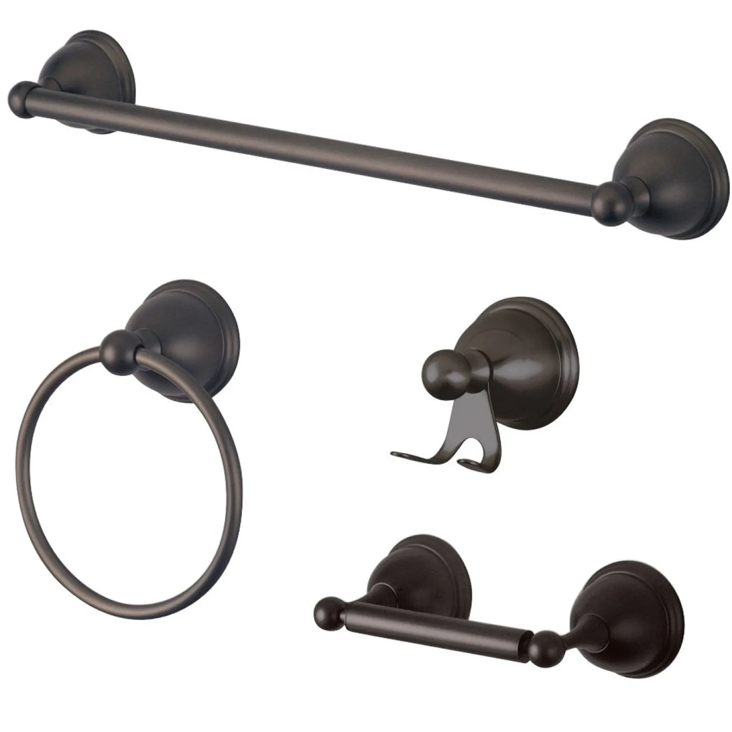 New Restoration 4-Piece 18" x 3.13" Bathroom Hardware Accessory Packages
