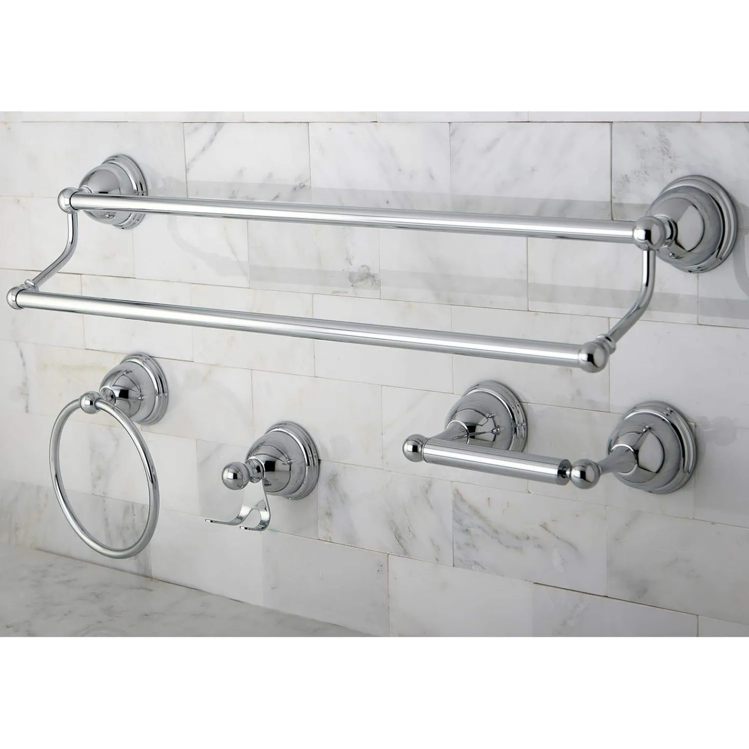 Discount Restoration 4-Piece 24" x 5.13" Bathroom Hardware Accessory Packages