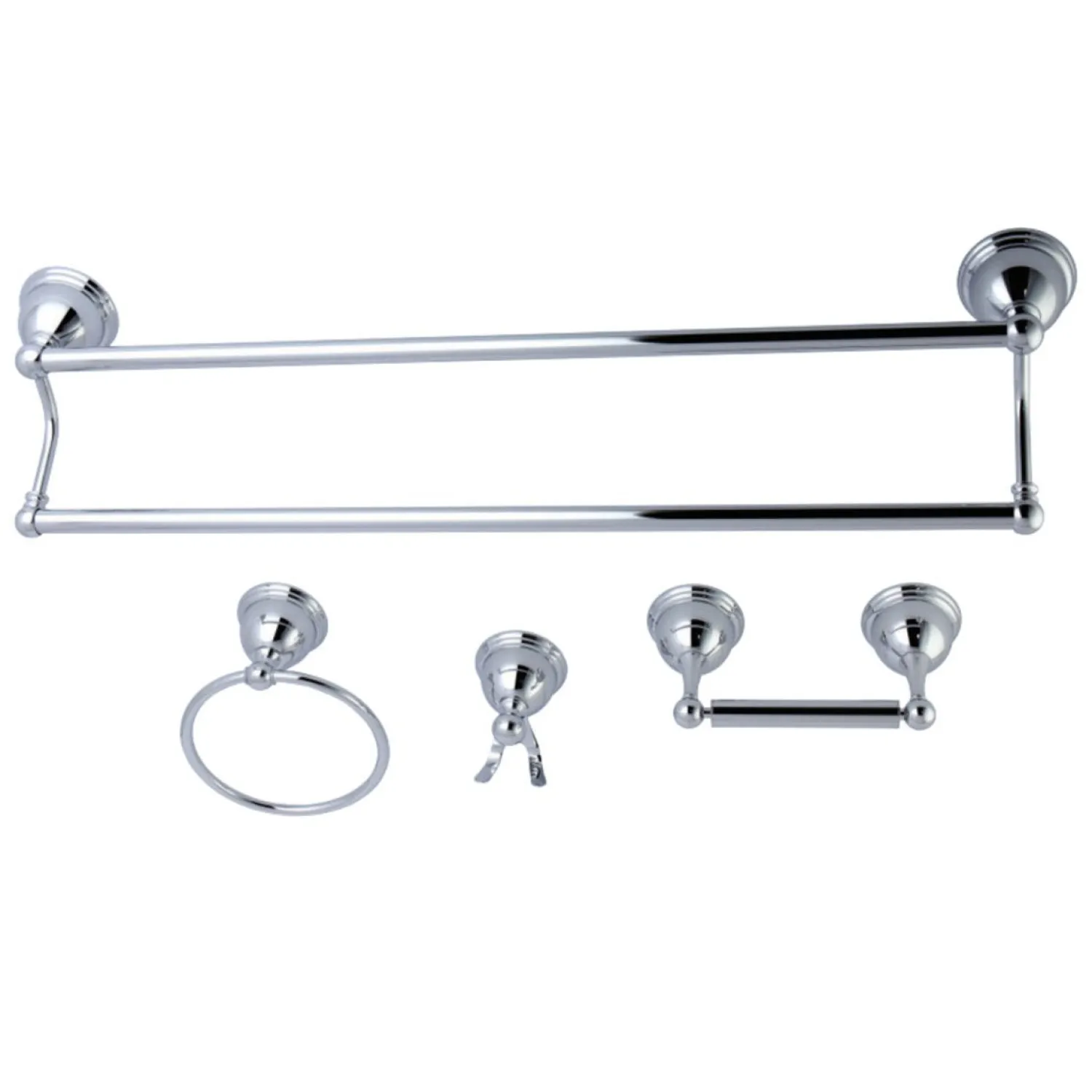 Discount Restoration 4-Piece 24" x 5.13" Bathroom Hardware Accessory Packages