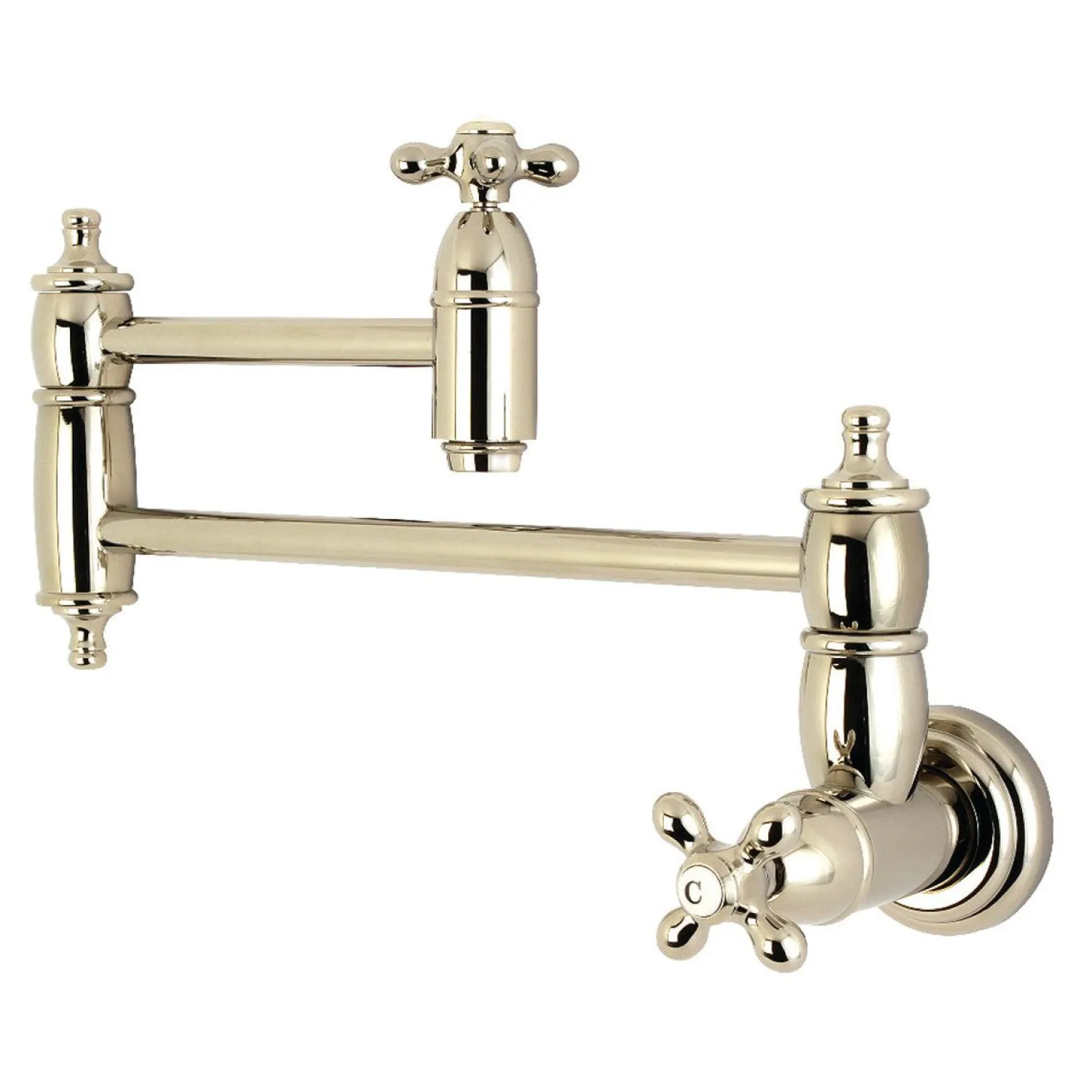 Online Restoration Single Hole Wall Mount Pot Filler Kitchen Faucet Wall Mounted Kitchen Faucets|Single Hole