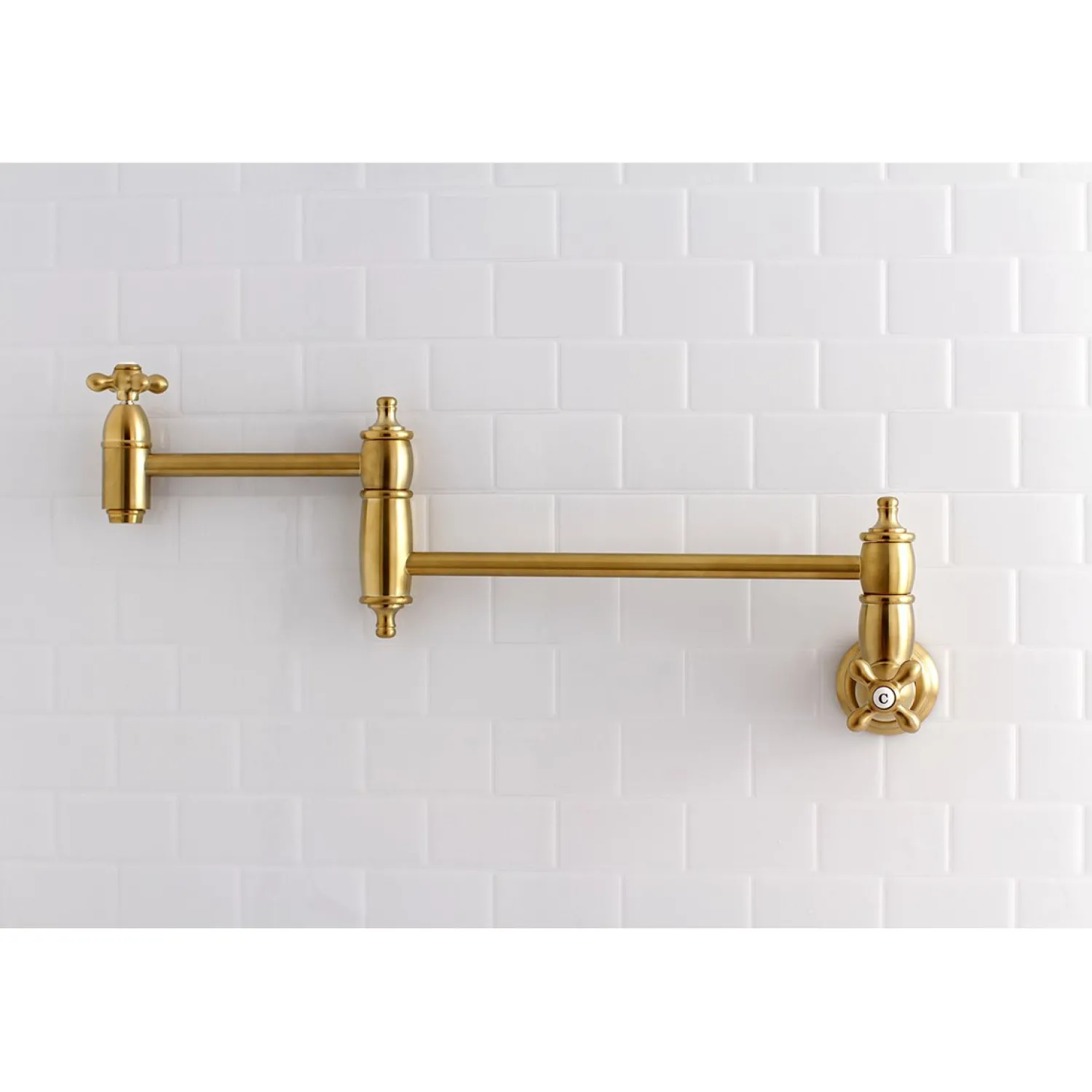 Online Restoration Single Hole Wall Mount Pot Filler Kitchen Faucet Wall Mounted Kitchen Faucets|Single Hole