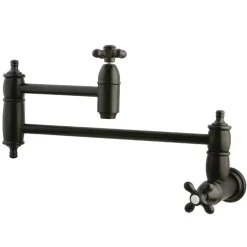 Online Restoration Single Hole Wall Mount Pot Filler Kitchen Faucet Wall Mounted Kitchen Faucets|Single Hole