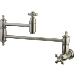 Online Restoration Single Hole Wall Mount Pot Filler Kitchen Faucet Wall Mounted Kitchen Faucets|Single Hole