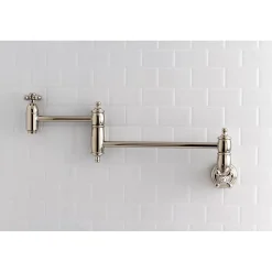Online Restoration Single Hole Wall Mount Pot Filler Kitchen Faucet Wall Mounted Kitchen Faucets|Single Hole