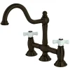 Restoration Two-Handle Kitchen Bridge Faucet Bridge Faucets