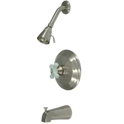 Restoration Three-Hole Tub and Shower Faucet Tub & Shower Sets|Tub Faucets