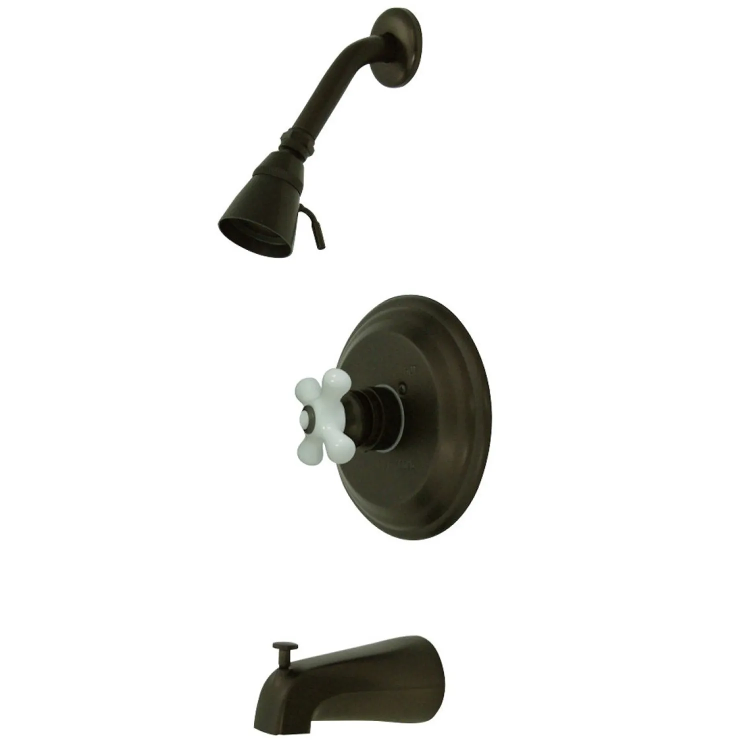 Restoration Three-Hole Tub and Shower Faucet Tub & Shower Sets|Tub Faucets