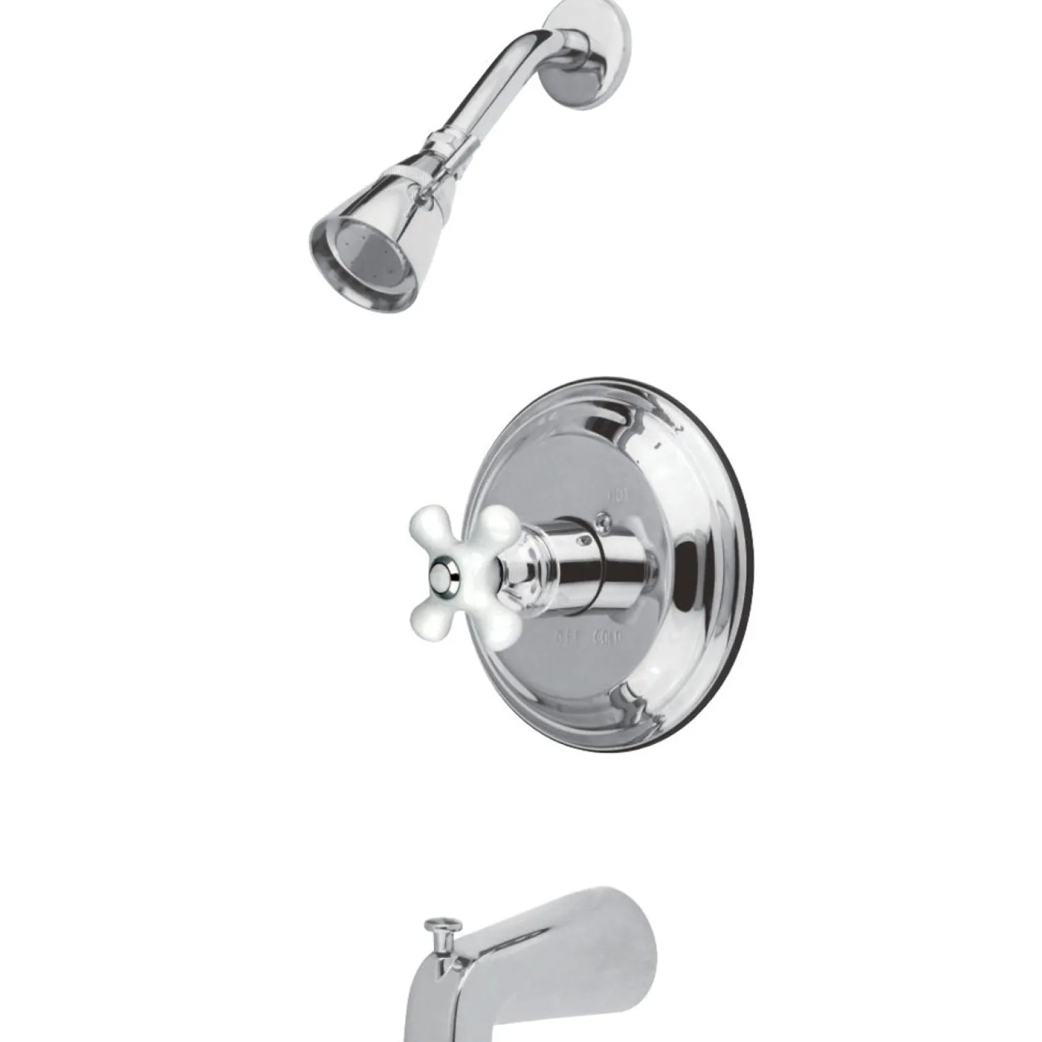 Restoration Three-Hole Tub and Shower Faucet Tub & Shower Sets|Tub Faucets