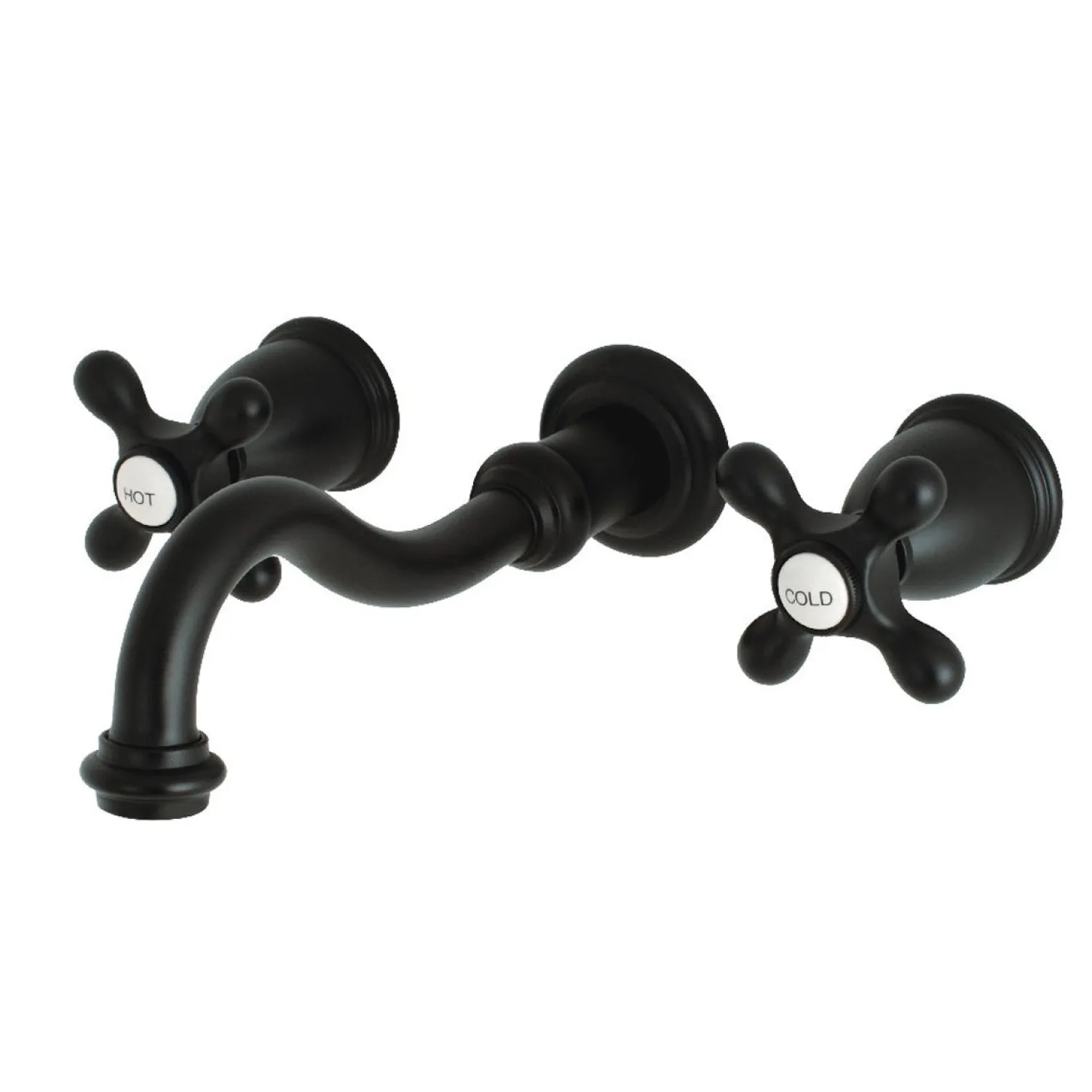 Best Restoration Two-Handle Three-Hole Wall Mount Roman Tub Faucet Tub Faucets