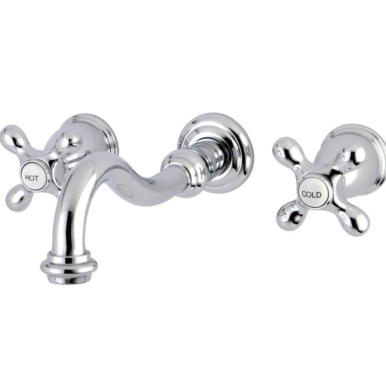 Best Restoration Two-Handle Three-Hole Wall Mount Roman Tub Faucet Tub Faucets