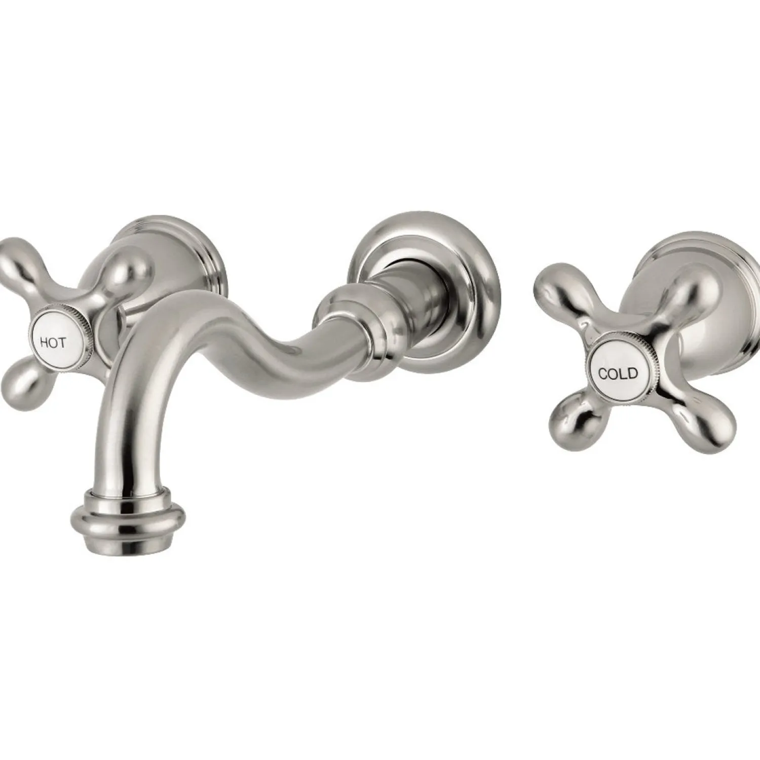 Best Restoration Two-Handle Three-Hole Wall Mount Roman Tub Faucet Tub Faucets