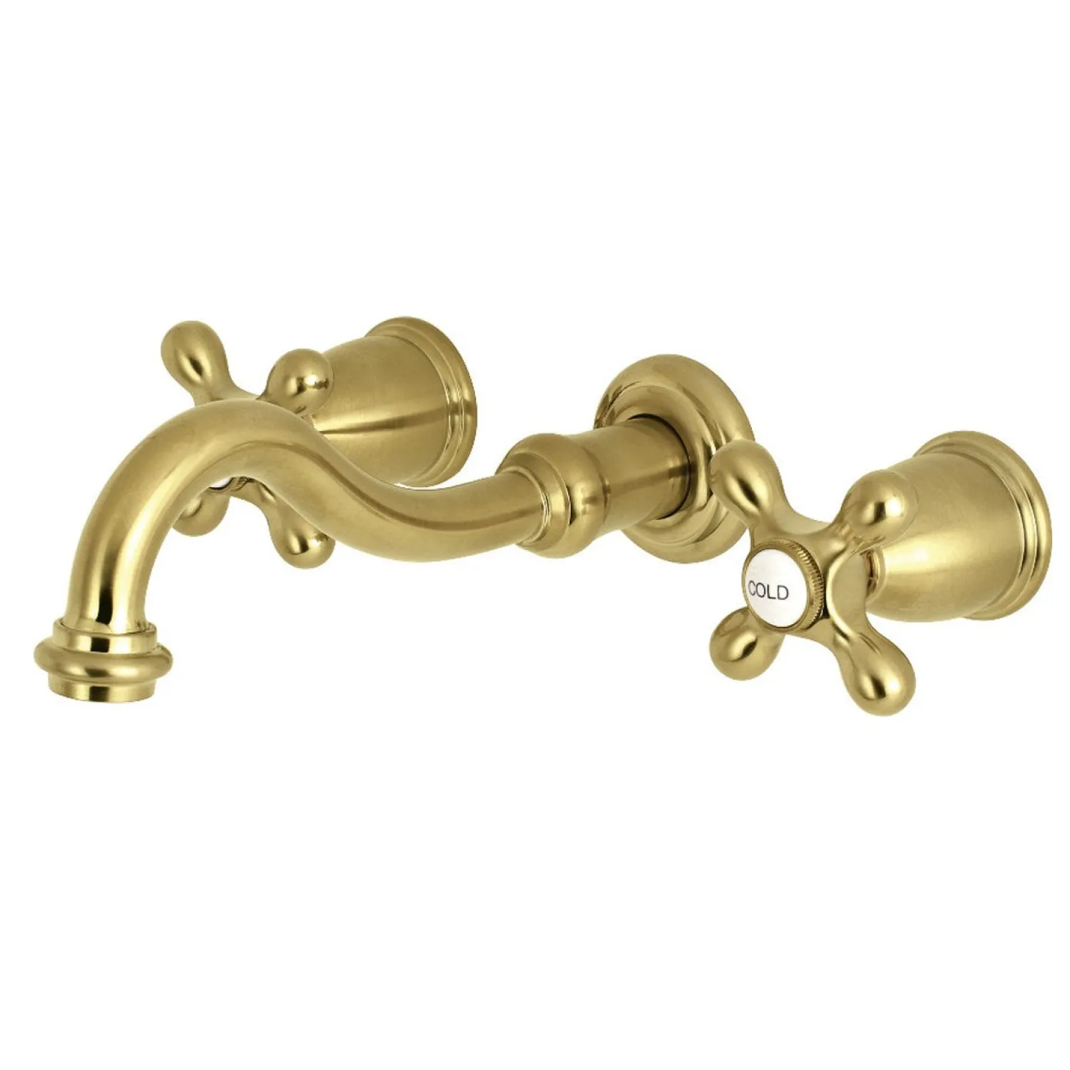 Best Restoration Two-Handle Three-Hole Wall Mount Roman Tub Faucet Tub Faucets