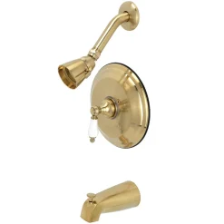 Best Restoration Tub and Shower Faucet in Brushed Brass Tub & Shower Sets