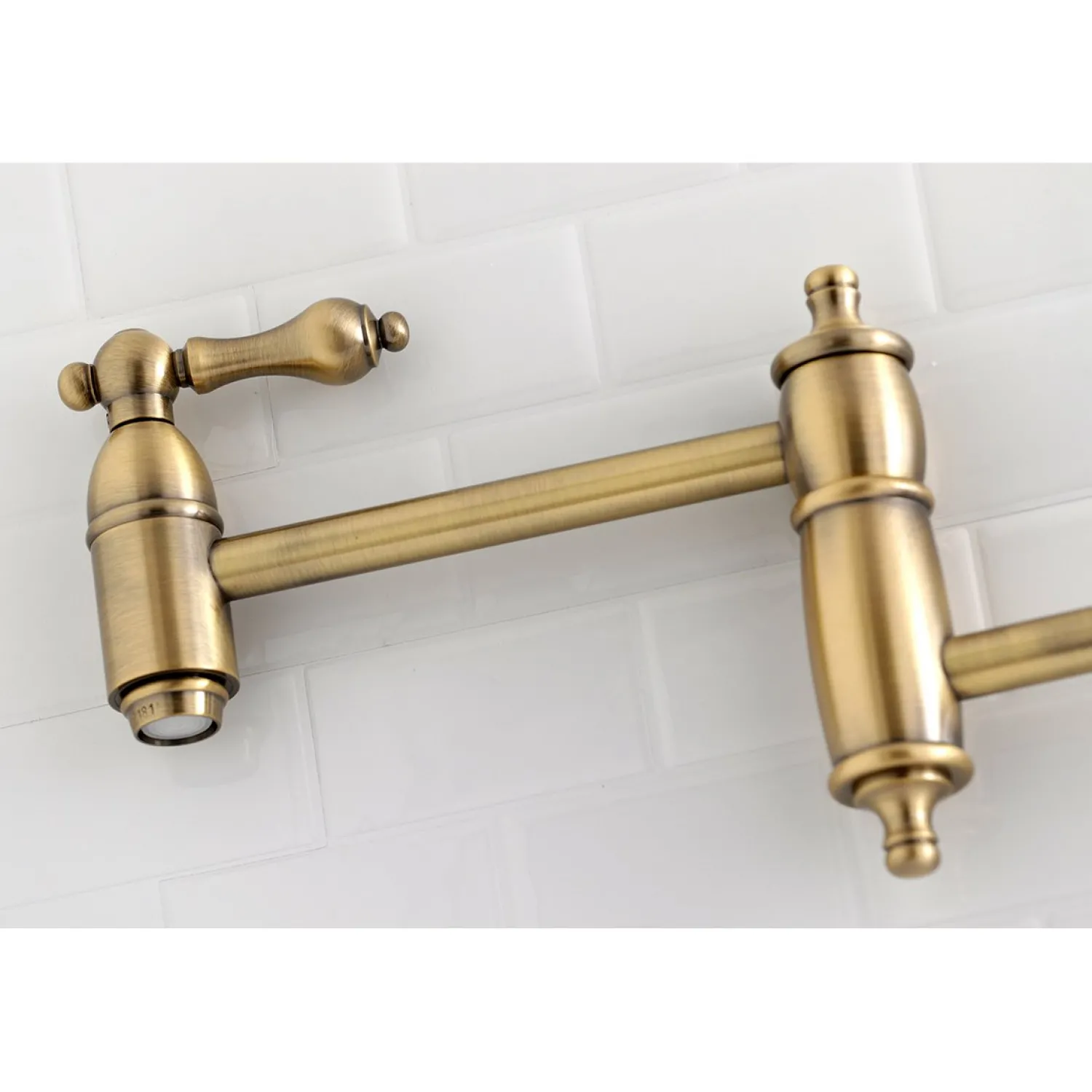 New Restoration Wall Mount Pot Filler Kitchen Faucet Wall Mounted Kitchen Faucets|Single Hole