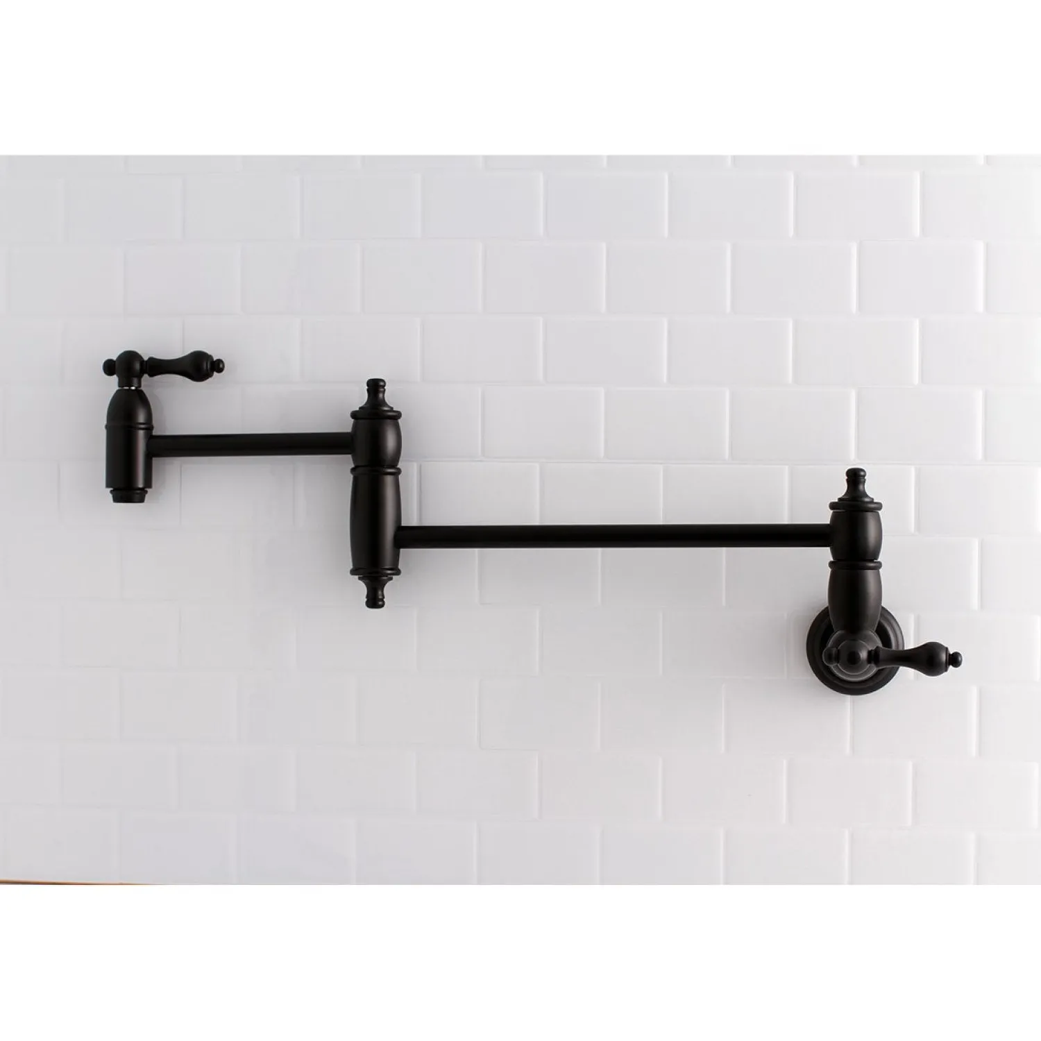 New Restoration Wall Mount Pot Filler Kitchen Faucet Wall Mounted Kitchen Faucets|Single Hole