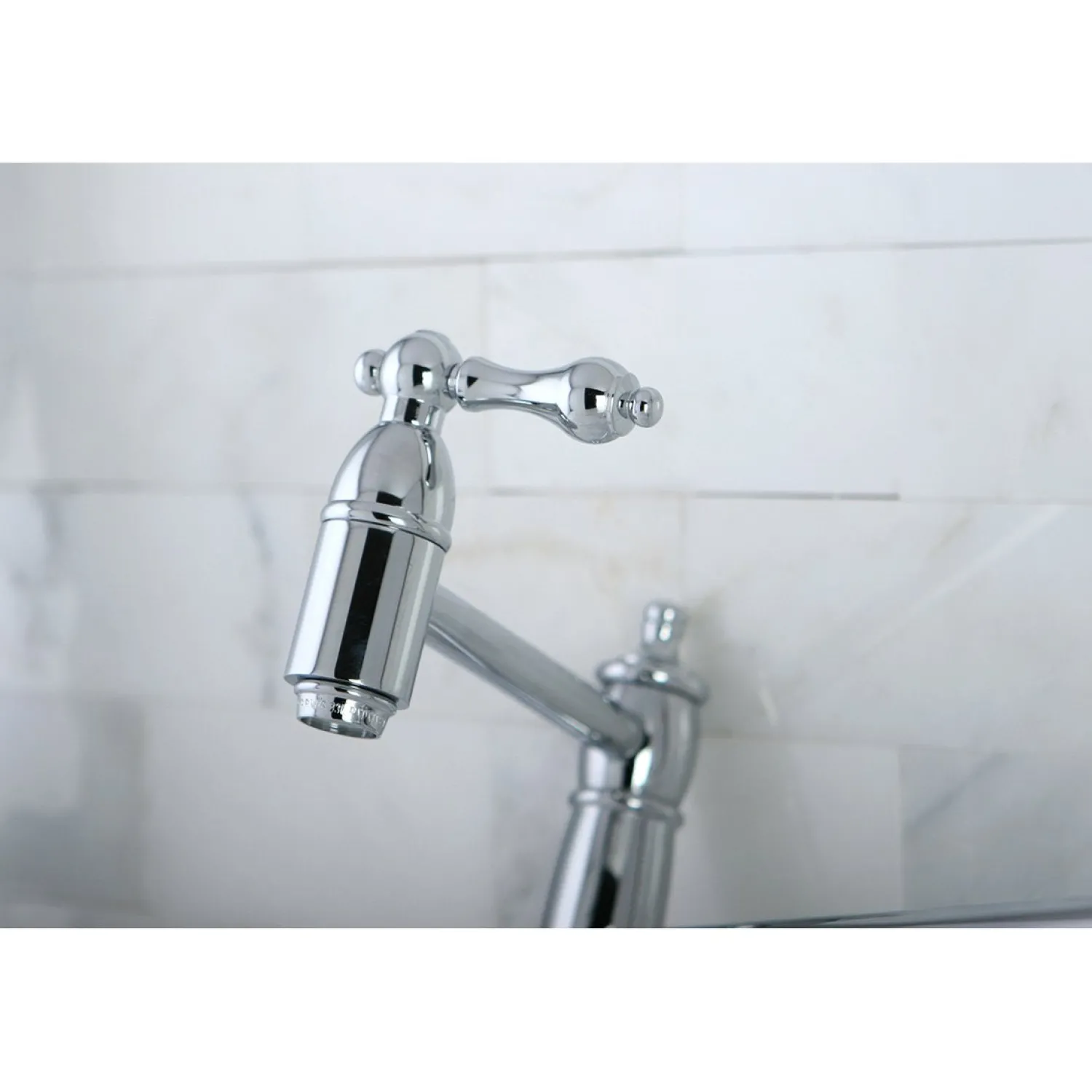 New Restoration Wall Mount Pot Filler Kitchen Faucet Wall Mounted Kitchen Faucets|Single Hole