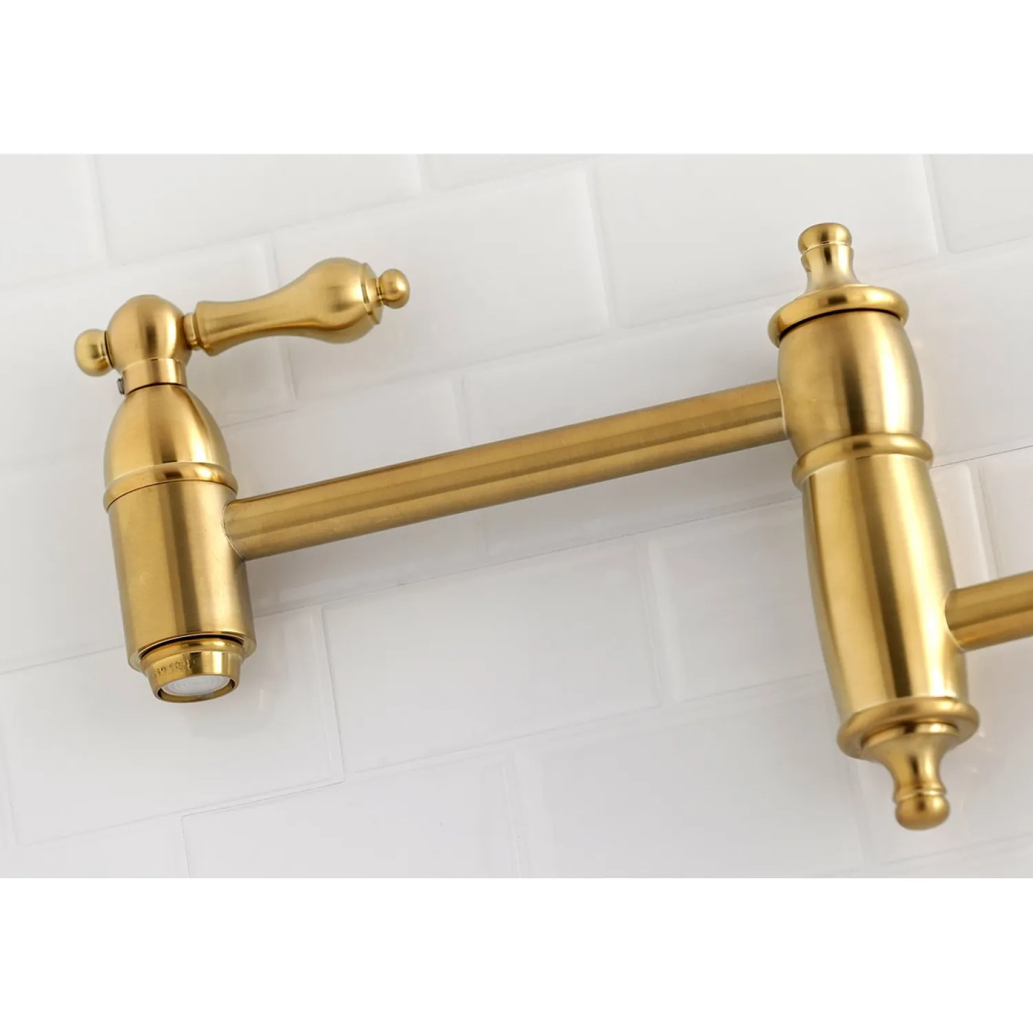 New Restoration Wall Mount Pot Filler Kitchen Faucet Wall Mounted Kitchen Faucets|Single Hole