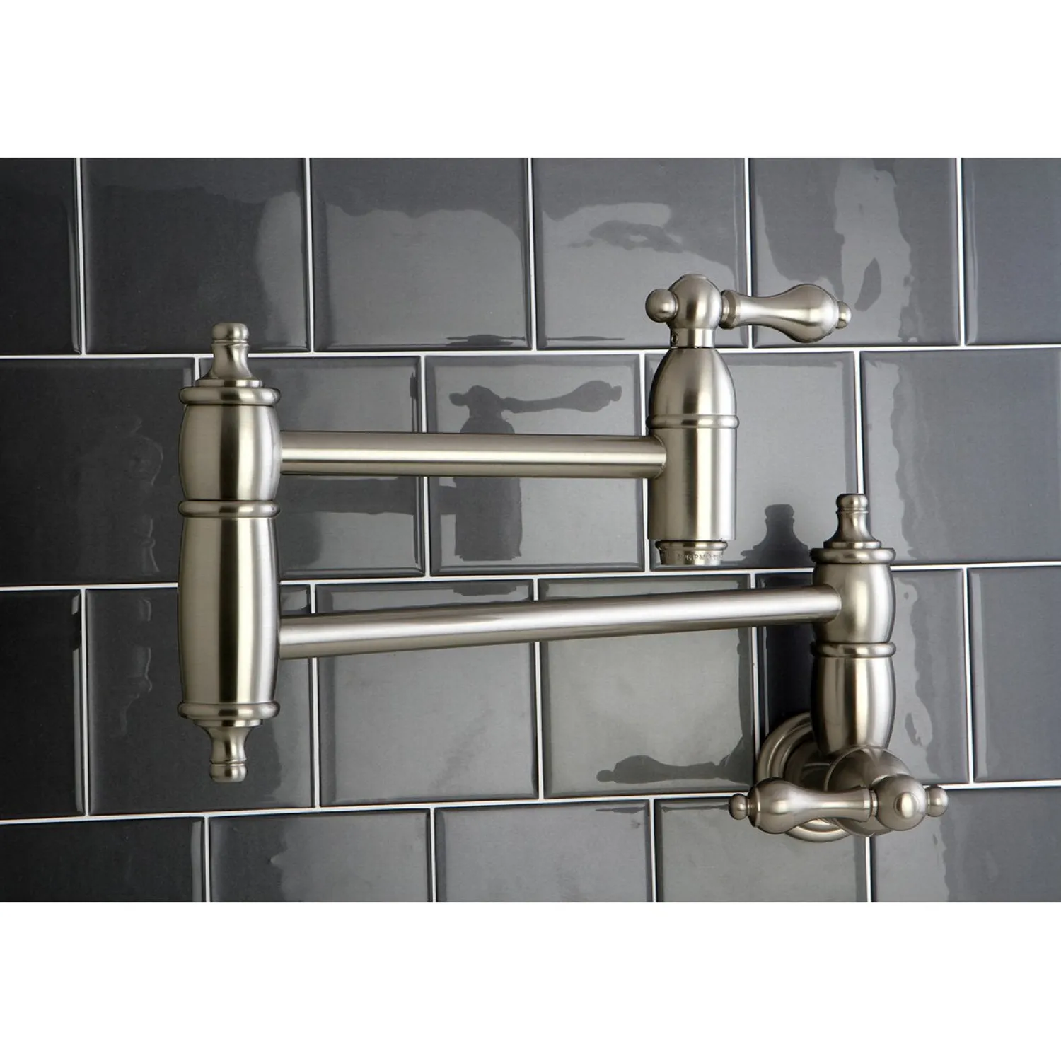 New Restoration Wall Mount Pot Filler Kitchen Faucet Wall Mounted Kitchen Faucets|Single Hole