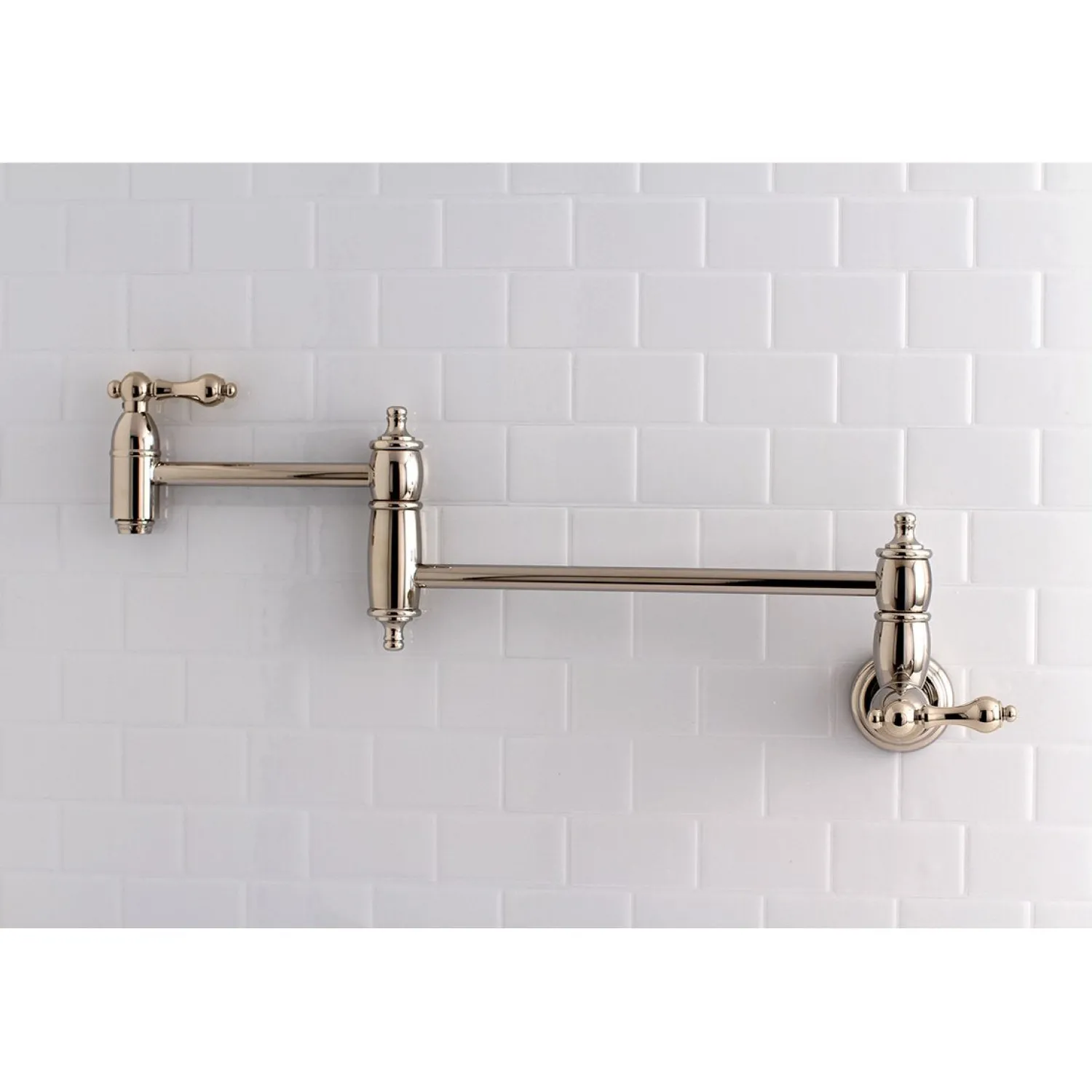 New Restoration Wall Mount Pot Filler Kitchen Faucet Wall Mounted Kitchen Faucets|Single Hole