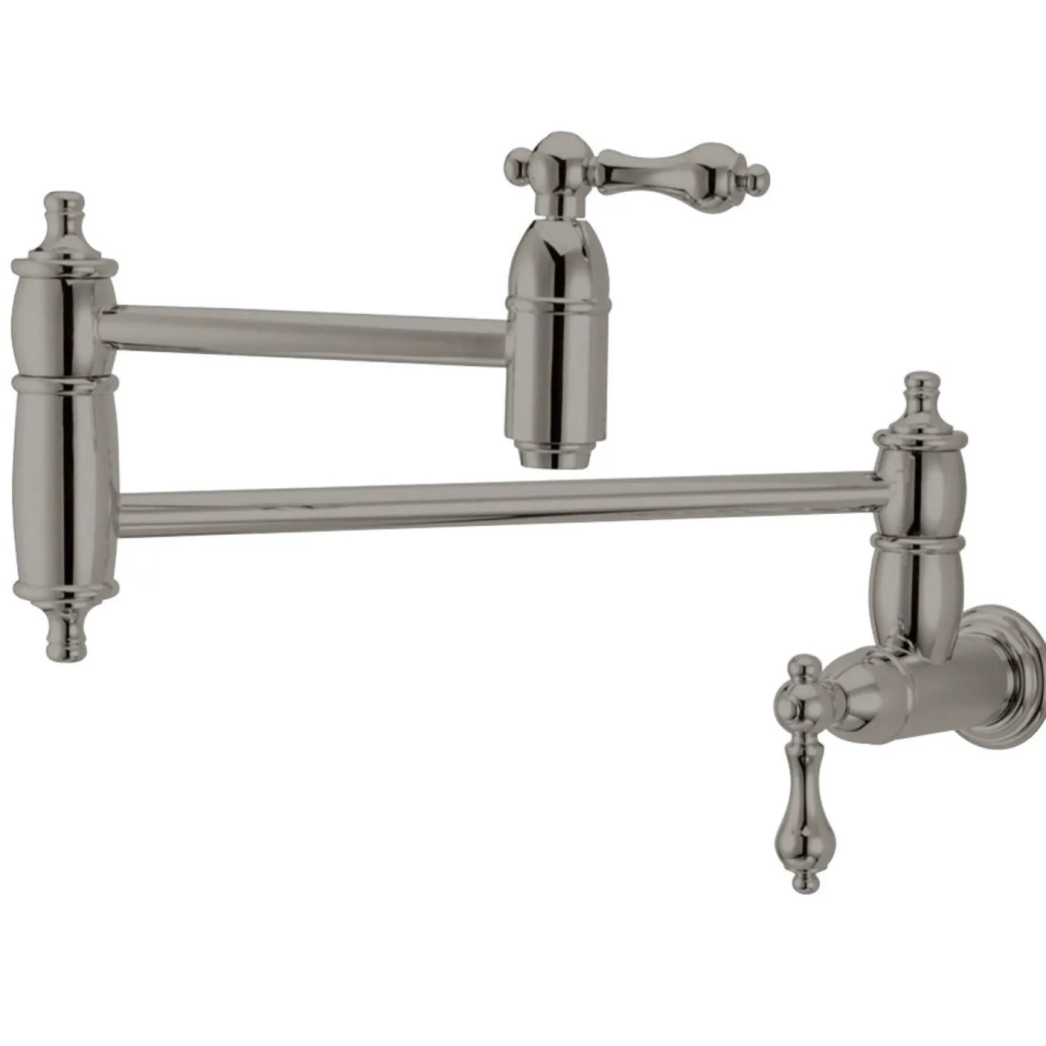 New Restoration Wall Mount Pot Filler Kitchen Faucet Wall Mounted Kitchen Faucets|Single Hole