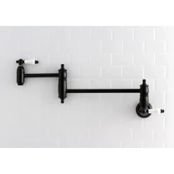 Clearance Restoration Wall Mount Single Hole Pot Filler Kitchen Faucet Wall Mounted Kitchen Faucets|Single Hole