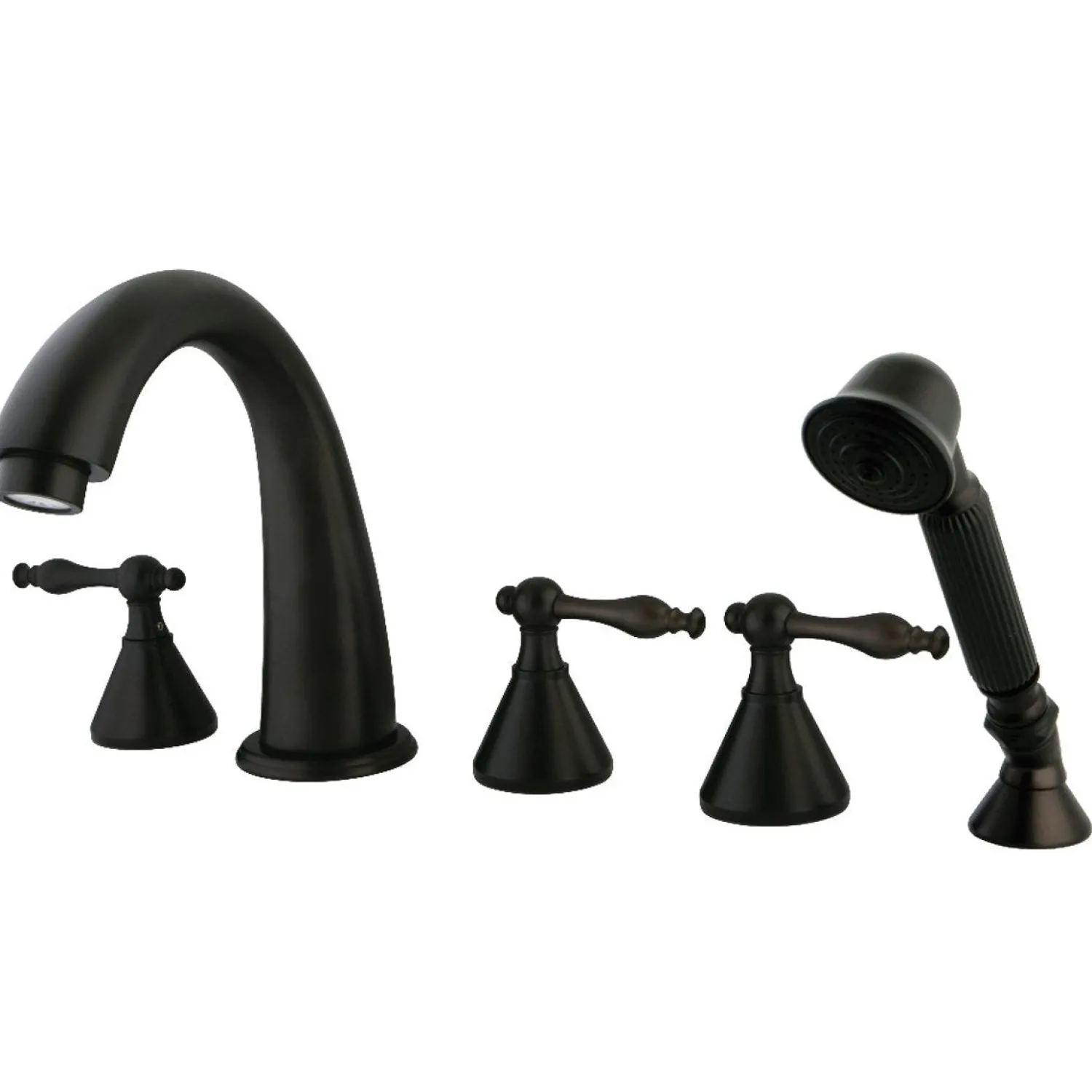 Best Roman Lever Handles Tub Faucet with Hand Shower Tub Faucets
