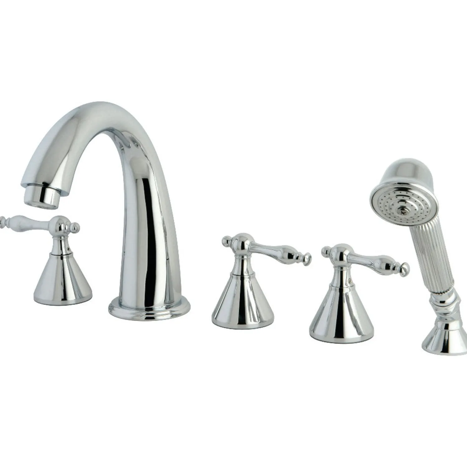 Best Roman Lever Handles Tub Faucet with Hand Shower Tub Faucets