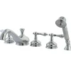 New Roman Tub Filler 5 Pieces with Hand Shower Tub & Shower Sets|Tub Faucets