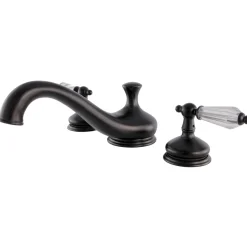 Clearance Roman Tub Filler with Cross Handle Tub Faucets