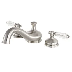Clearance Roman Tub Filler with Cross Handle Tub Faucets