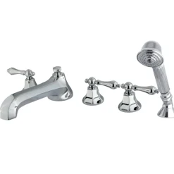 Hot Roman Tub Filler with Hand Shower Tub & Shower Sets|Tub Faucets