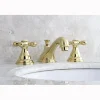 Discount Royale Classic Two Handle 8" to 16" Widespread Lavatory Faucet with Brass Pop-up 8" Widespread
