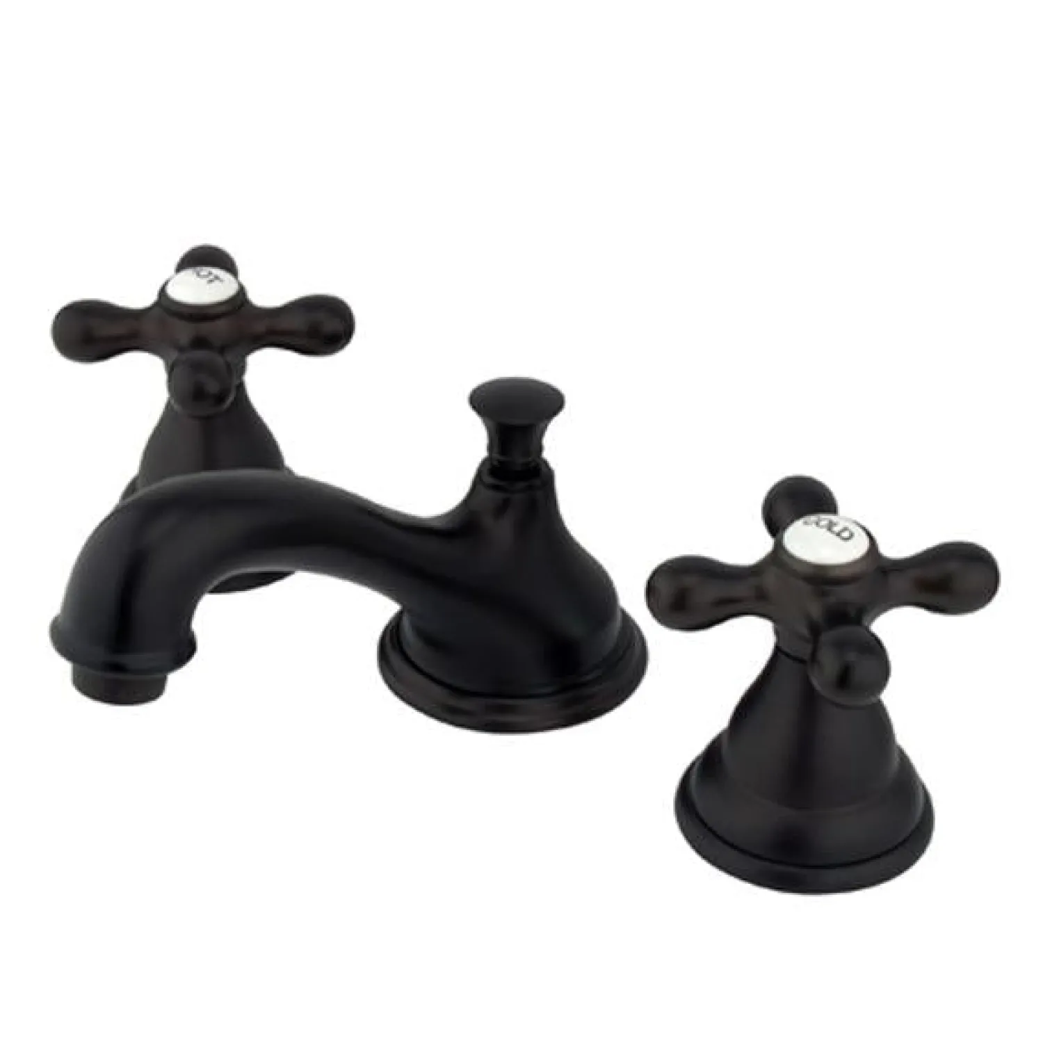 Discount Royale Classic Two Handle 8" to 16" Widespread Lavatory Faucet with Brass Pop-up 8" Widespread