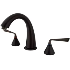 Online Royale Contemporary Two Handle Solid Brass Roman Tub Filler Tub Faucets